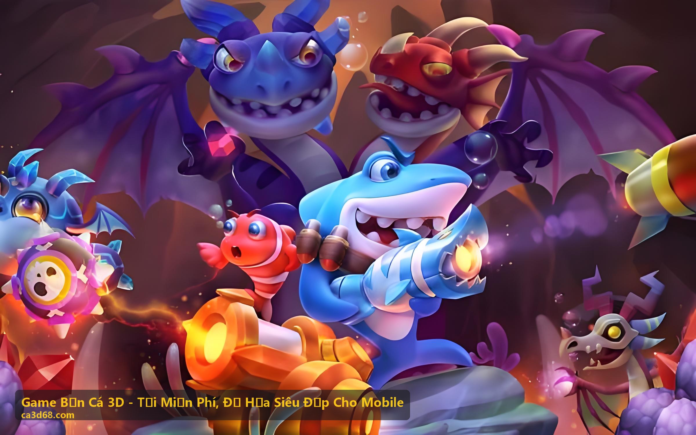 Game Bắn Cá 3D mobile - Săn cá vàng